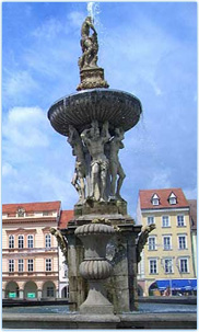 České Budějovice - Samsonova kašna